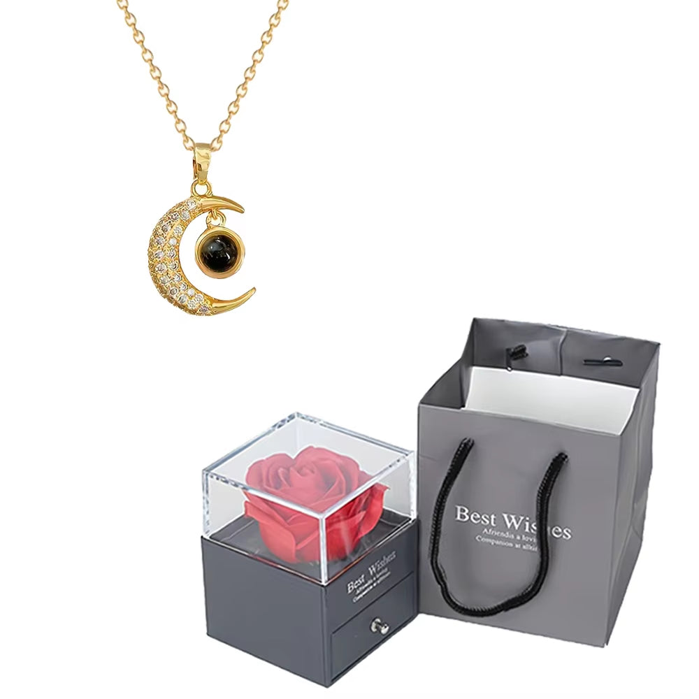 Colar Lua - Foto Personalizável