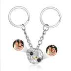 Par de Chaveiro Sol e Lua - Foto Personalizável - My Store