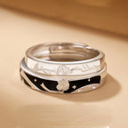 Par de Alianças -  O Princípe e a Rosa