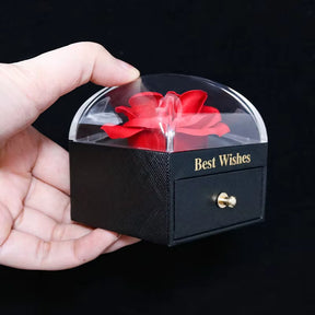 Porta-joias Rosa Eterna