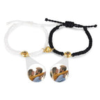 Conjunto Pulseira Magnética - Foto Personalizável - My Store