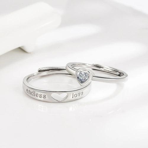 Par de Alianças - Amor Sem Fim - My Store