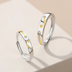 Par de Alianças - Meteoros de Ouro - My Store