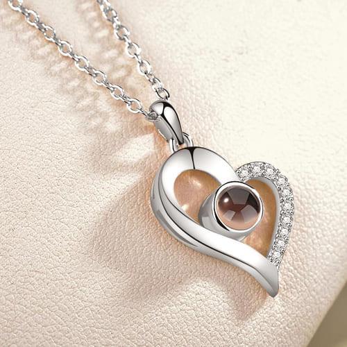 Conjunto Feminino Colar + Pulseira - Foto Personalizável - My Store
