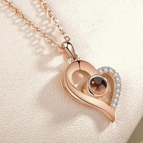 Conjunto Feminino Colar + Pulseira - Foto Personalizável - My Store