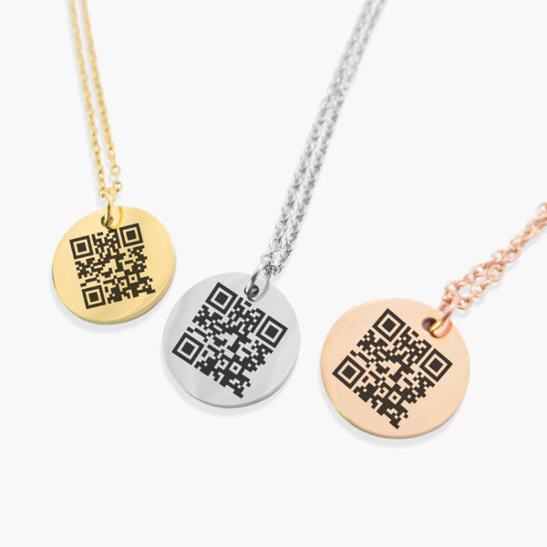 Colar QR Code - Personalizado com Áudio