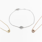 Pulseira Medalha - Letra Personalizável